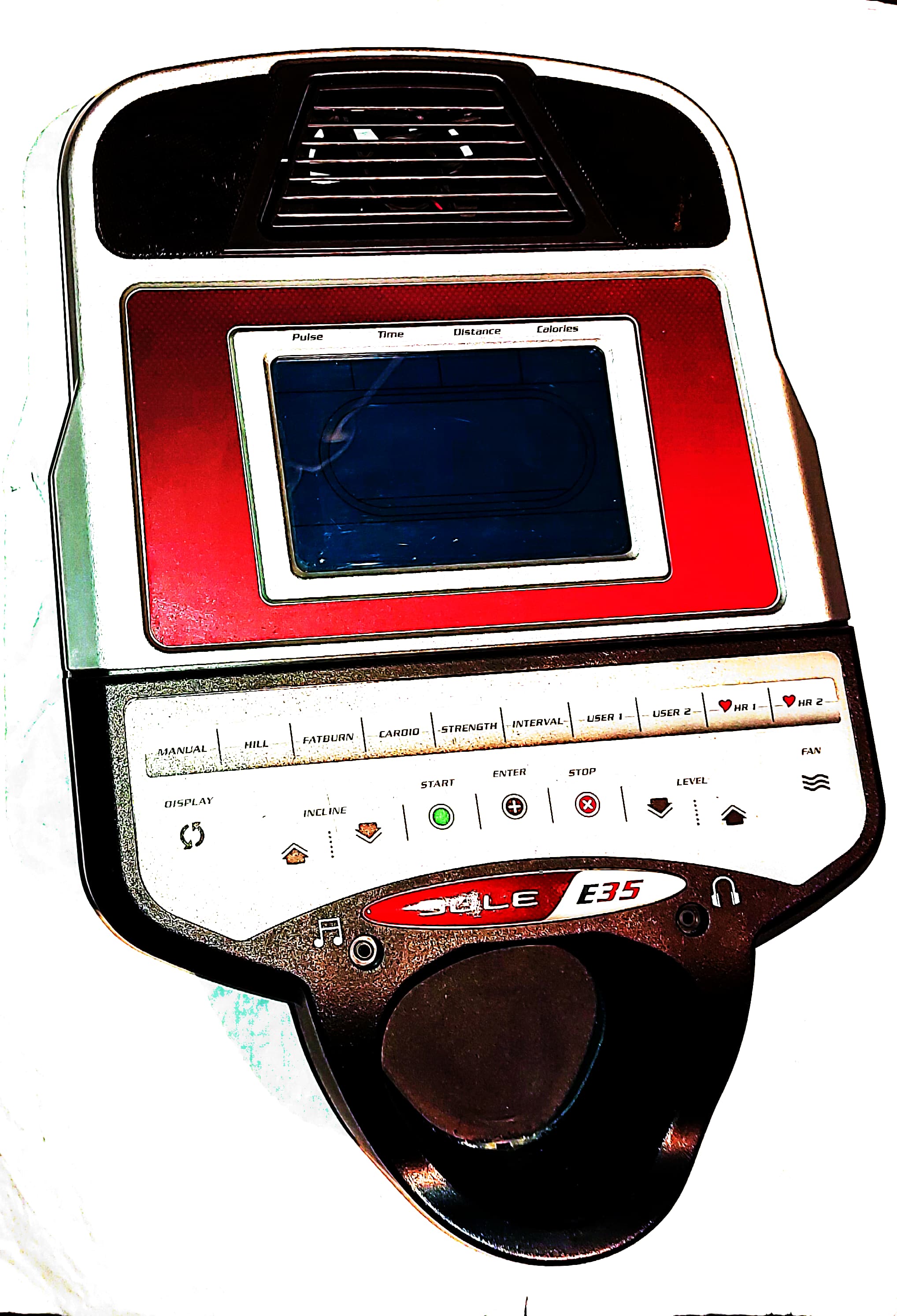 Sole Fitness-E35 Elliptical Console - 2012 Sole E35 p/n RZ5YE002A Sole Fitness-E35 Elliptical Console - 2012 Sole E35 p/n RZ5YE002A