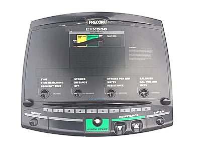 Precor EFX556 Elliptical Crosstrainer Console