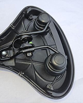 Bikeroo Oversized Bike Seat for Peloton Bike & Bike+, Exercise or Road Bikes - Compatible Bicycle Saddle Replacement with Wide Cushion for Men & Womens Comfort Bikeroo Oversized Bike Seat for Peloton Bike & Bike+, Exercise or Road Bikes - Compatible Bicycle Saddle Replacement with Wide Cushion for Men & Womens Comfort