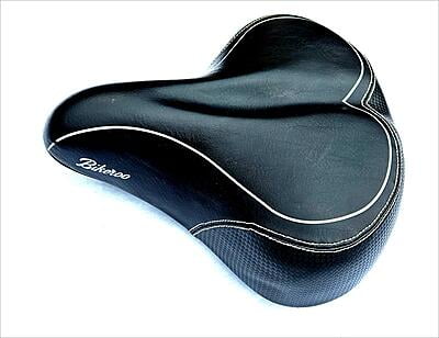 Bikeroo Oversized Bike Seat for Peloton Bike & Bike+, Exercise or Road Bikes - Compatible Bicycle Saddle Replacement with Wide Cushion for Men & Womens Comfort Bikeroo Oversized Bike Seat for Peloton Bike & Bike+, Exercise or Road Bikes - Compatible Bicycle Saddle Replacement with Wide Cushion for Men & Womens Comfort