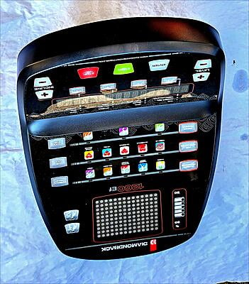 Diamondback 1260EF Elliptical Console p/n 22-09-1036 Diamondback 1260EF Elliptical Console p/n 22-09-1036