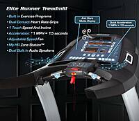 3G Cardio Elite Runner Treadmill