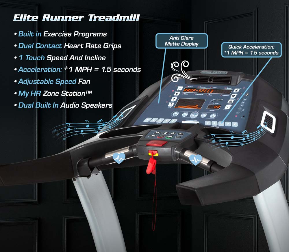 3G Cardio Elite Runner Treadmill 3G Cardio Elite Runner Treadmill