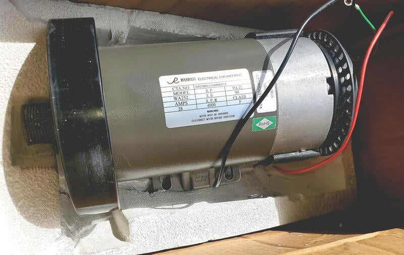 Sole F80 Treadmill Drive Motor P/N G080607A CRG080601A01
