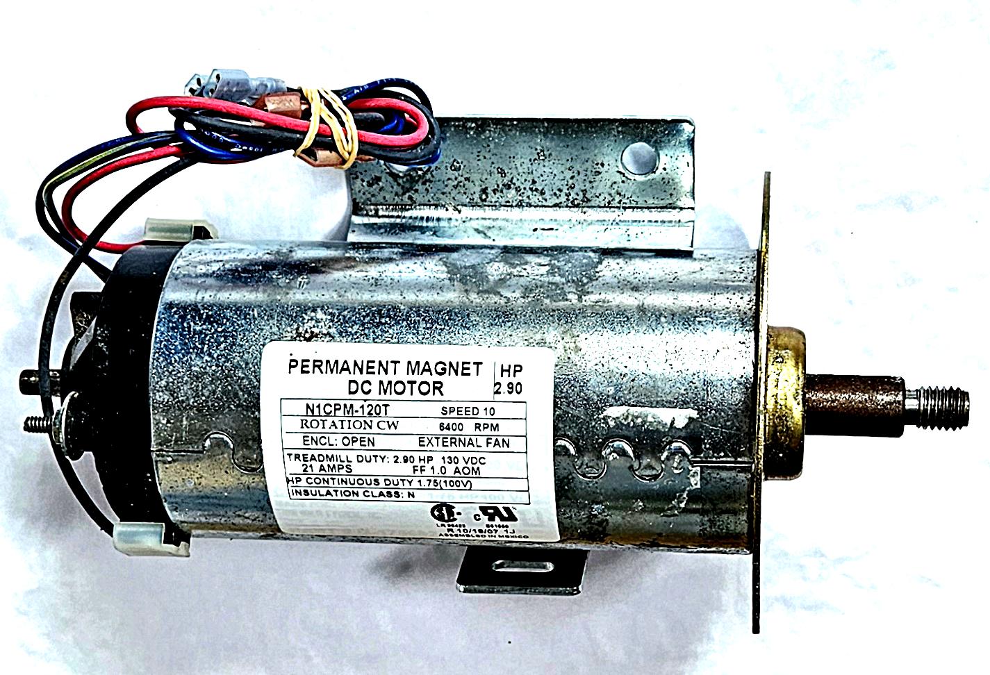 Image 10.2QI / 10.2QL Treadmill Drive Motor - IMTL1199.0 p/n N1CPM-120T Image 10.2QI / 10.2QL Treadmill Drive Motor - IMTL1199.0 p/n N1CPM-120T