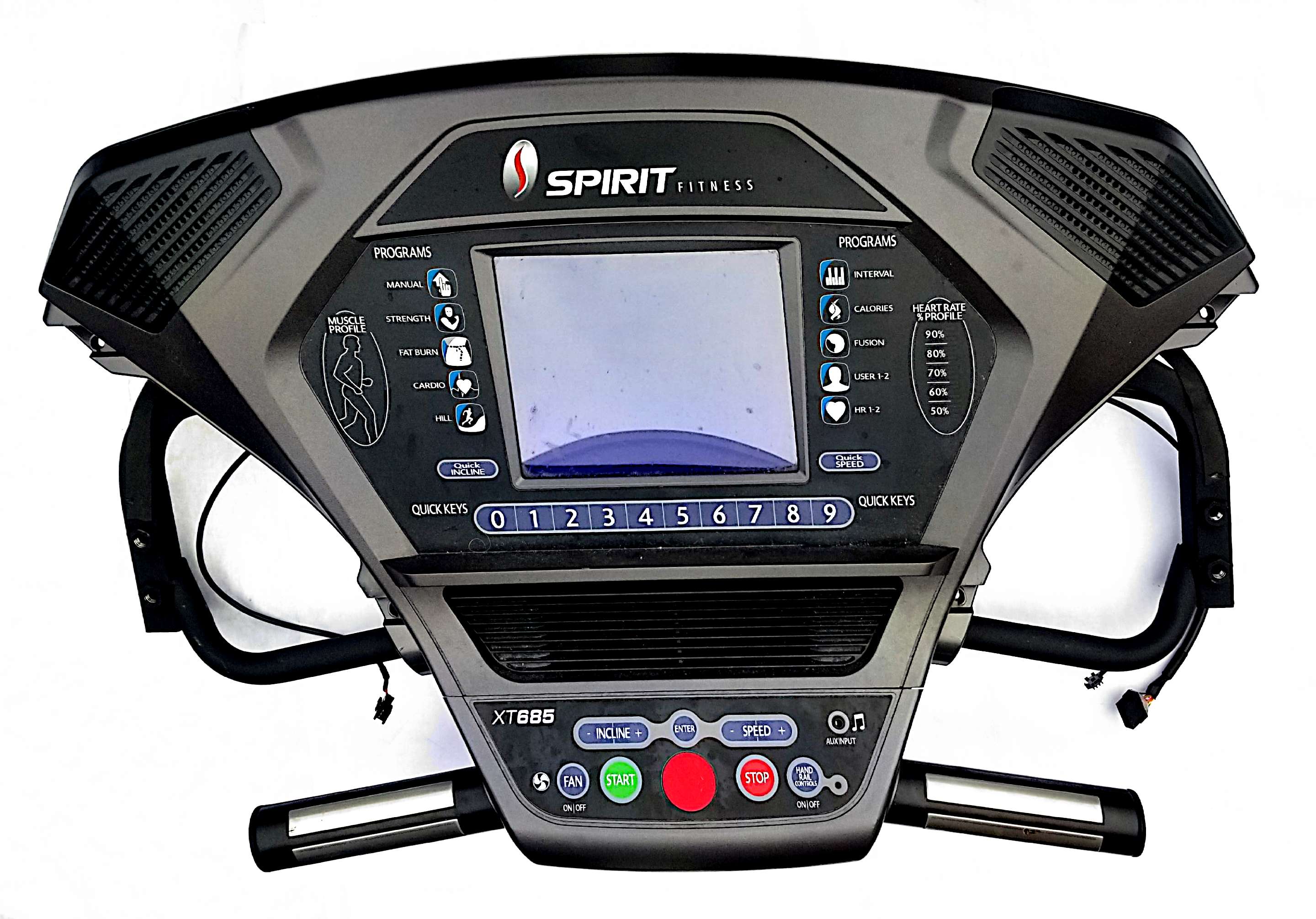 Spirit Fitness XT685 Treadmill Console Assembly