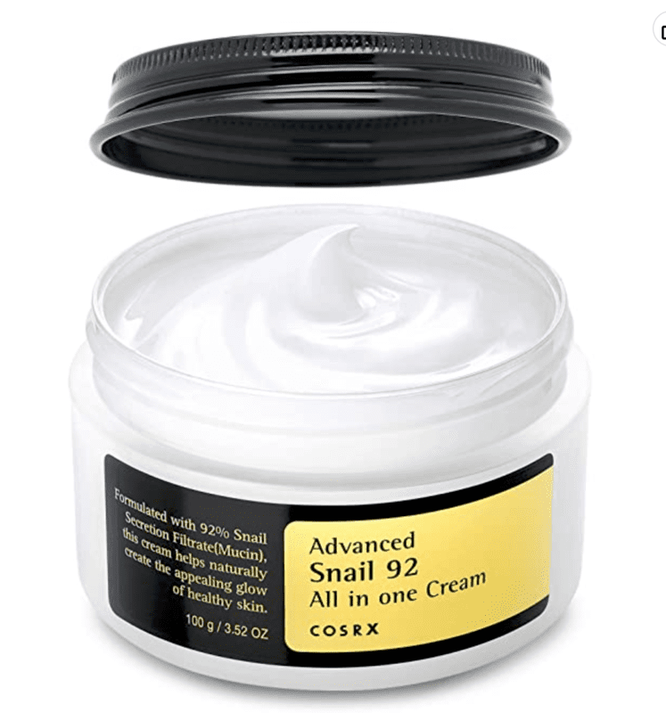 COSRX Snail Mucin 92% Repair Cream 3.52 oz, 100g, Daily Face Gel Moisturizer for Dry Skin, Acne-prone, Sensitive Skin COSRX Snail Mucin 92% Repair Cream 3.52 oz, 100g, Daily Face Gel Moisturizer for Dry Skin, Acne-prone, Sensitive Skin