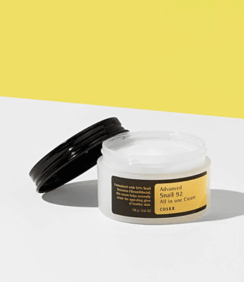 COSRX Snail Mucin 92% Repair Cream 3.52 oz, 100g, Daily Face Gel Moisturizer for Dry Skin, Acne-prone, Sensitive Skin COSRX Snail Mucin 92% Repair Cream 3.52 oz, 100g, Daily Face Gel Moisturizer for Dry Skin, Acne-prone, Sensitive Skin