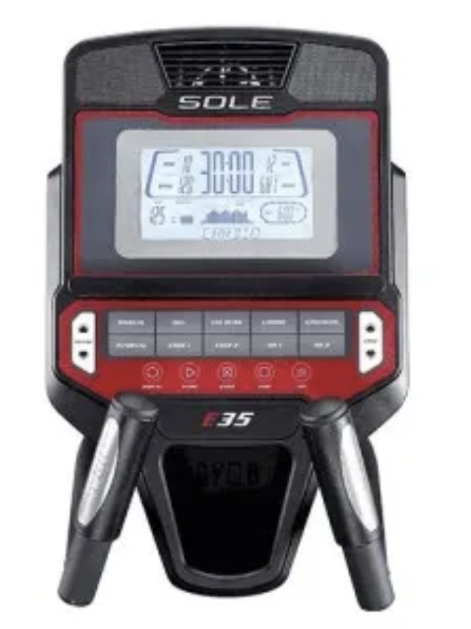 Sole Fitness E35 2016 Elliptical Console