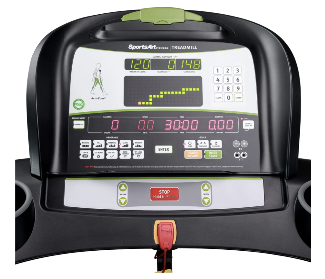 Sportsart T635M Treadmill Console Display Sportsart T635M Treadmill Console Display