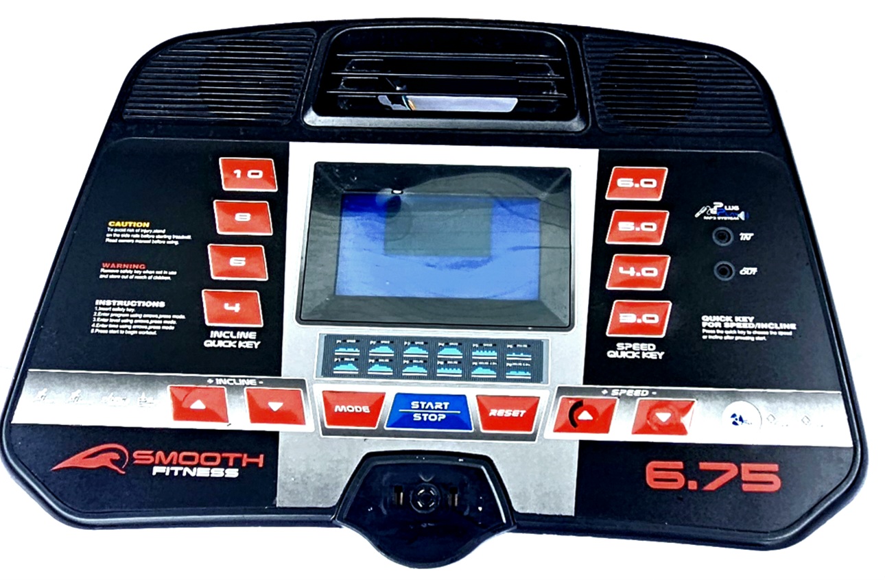 Smooth Fitness 6.75 Treadmill Console