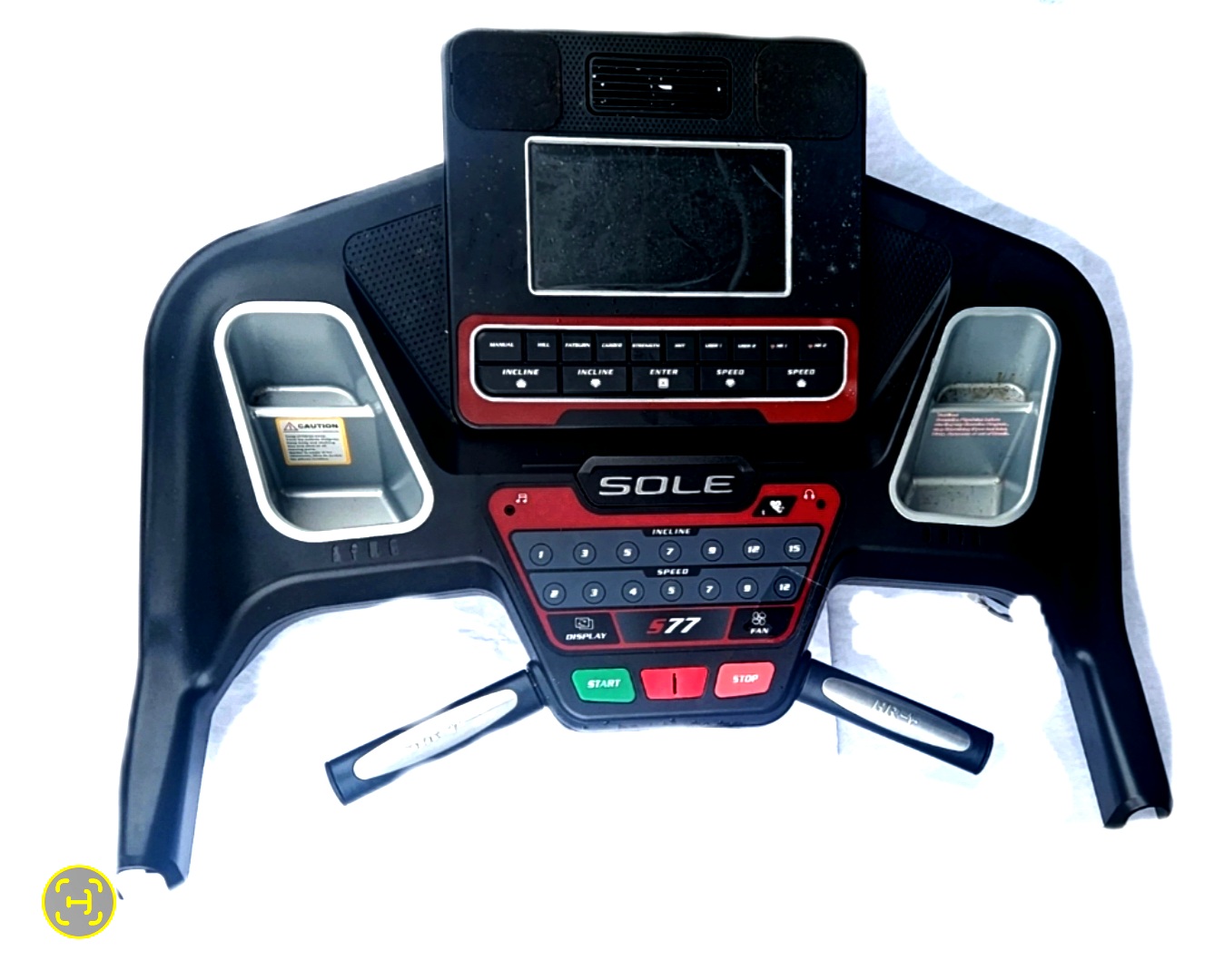 Sole Fitness 2018 S77 Treadmill Console Assembly p/n CRZ4YT034A-20
