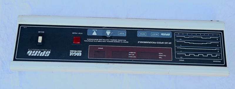 Spirit Treadmill Console
