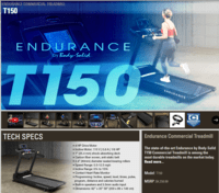 Endurance T150 Treadmill