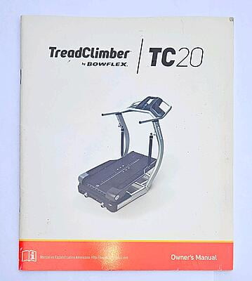 Bowflex TC 20 Treadclimber Manual