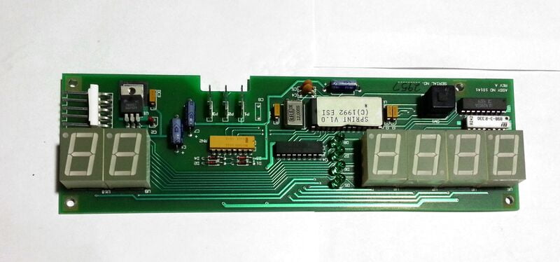 Display Board - Landice 8700 Sprint, Treadmill Display Board, Landice parts, 8700 sprint parts