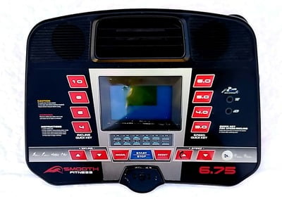 Console - Smooth Fitness 6.75 Treadmill