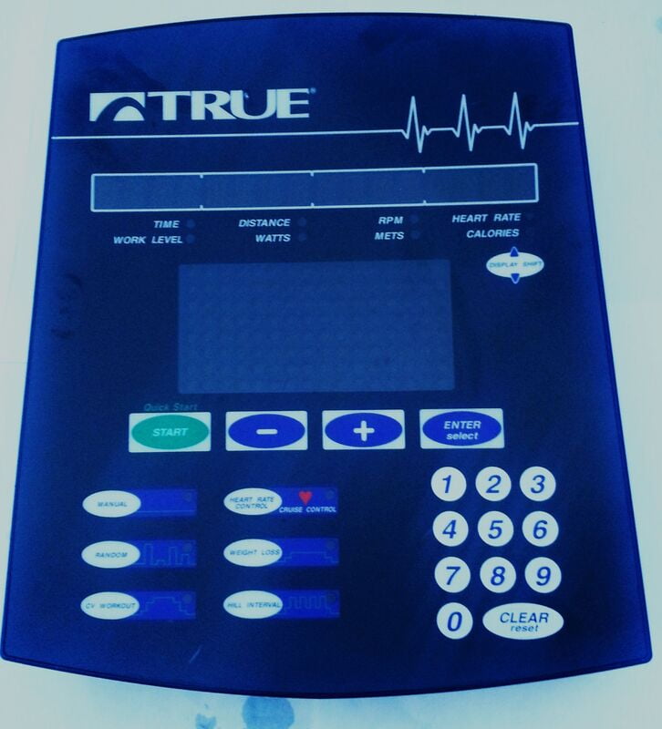 True 650 Elliptical Console, Used on TAE 600, TAE 600B,  & TAE650