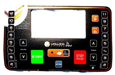 Keypad - Yowza Sebring,yowza fitness, yowza sebring, yowza Sebring treadmill, yowza parts