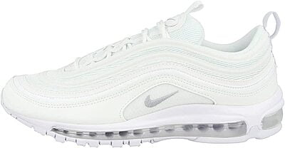 NIKE Air Max 97 Men's Shoes White/Wolf Grey/Black 921826-101 (9.5 M US)