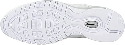 NIKE Air Max 97 Men's Shoes White/Wolf Grey/Black 921826-101 (9.5 M US)