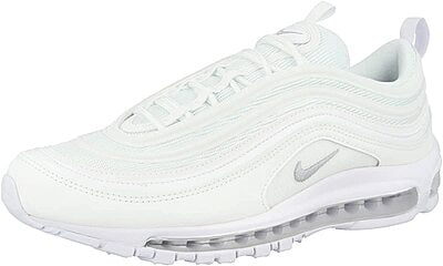 NIKE Air Max 97 Men's Shoes White/Wolf Grey/Black 921826-101 (9.5 M US)