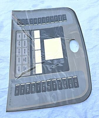 Horizon Fitness PST8 Treadmill Console Overlay (Upper) S.N TM164