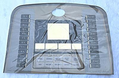 Horizon Fitness PST8 Treadmill Console Overlay (Upper) S.N TM164