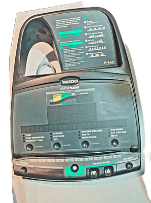 Precor EFX556 Elliptical Crosstrainer Console
