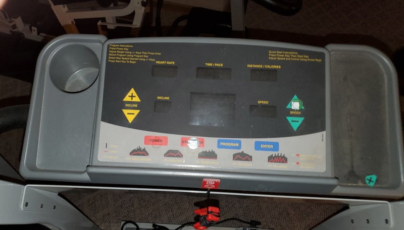 Console - Trimline 7150 Treadmill