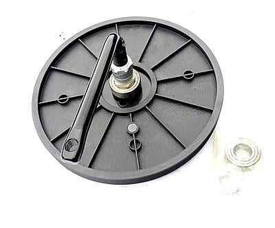 True Fitness Z5R Recumbent Bike Crank Axle Pulley Assembly p/n 9BZ50004