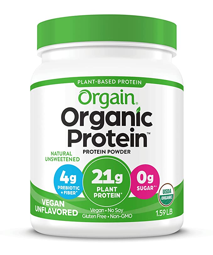 Orgain Organic Workout Protein 2.74lbs