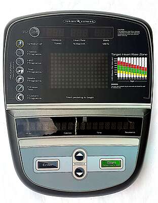 vex70100-console-vision-x70-elliptical,Vision X70 Elliptical Console Part #vex70100